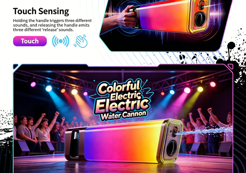 Colorful Electric Water Gun